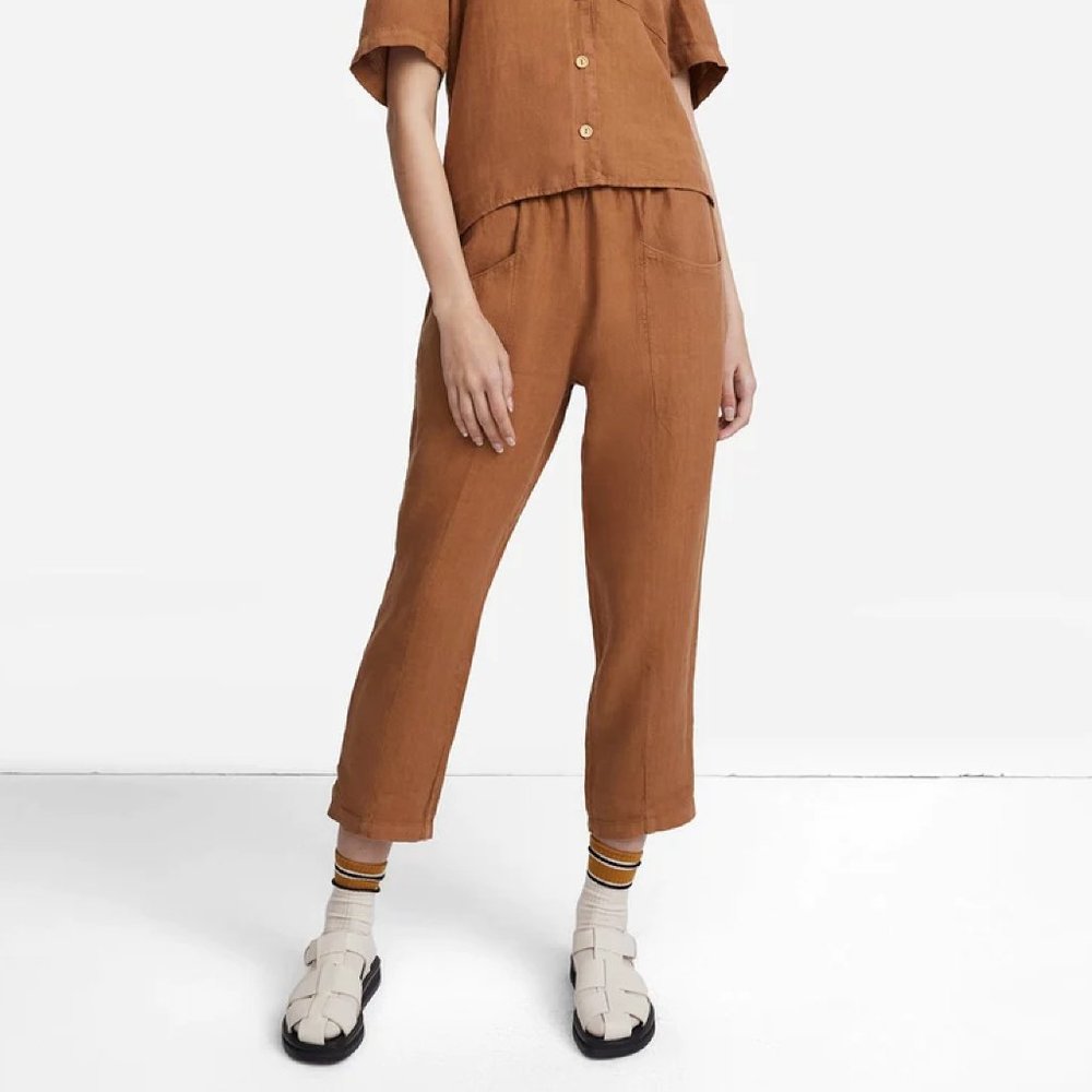 MATE the Label High Waisted Linen Pant